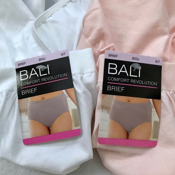 Bali NWT Comfort Revolution Seamless Brief Panties Women 6/7 - Picture 8 of 11